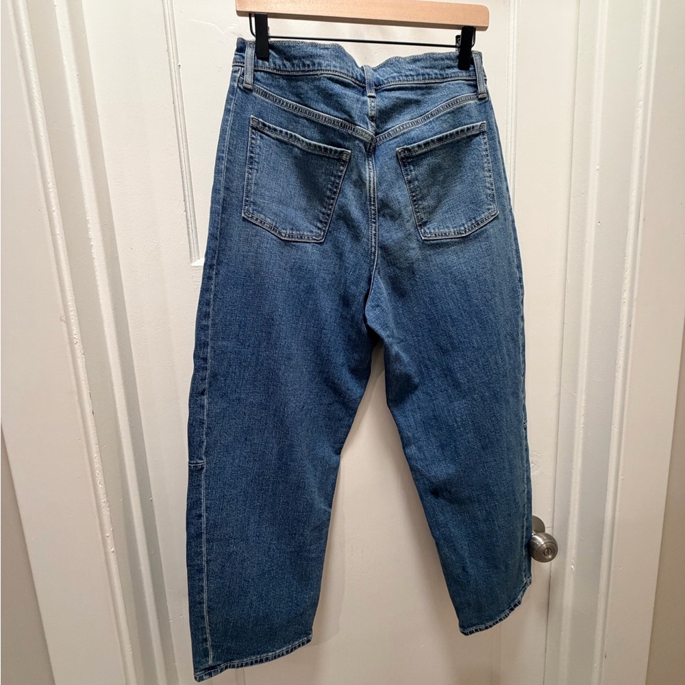 Old Navy Blue Flare & Wide Leg Jeans - Picture 3 of 6